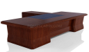 'Imperial' 11 Feet Executive Desk In Sapele Veneer