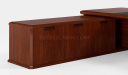 'Royale' 11 Feet Office Table In Rich Sapele Veneer