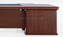 'Royale' 11 Feet Office Table In Rich Sapele Veneer