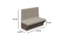'Balence' Sofa Seating for Cafeterias & Restaurants