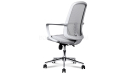 'Dove' Medium Back Chair In Glacier Gray Frame