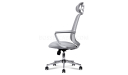 'Dove' Office Chair With Adjustable Headrest In Glacier Gray