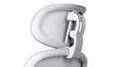 'Dove' Office Chair With Adjustable Headrest In Glacier Gray