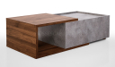 'Inspira' Coffee Table In Norica Walnut Laminate