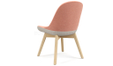 'Tulip' Multi-Purpose Chair In Fabric & Solid Wood Base