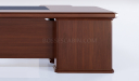 'Royale' 8 Feet Classical Office Table In Sapele Veneer