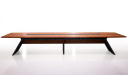 'Aulenti' 16 Feet Boardroom Table in Rich Walnut Veneer