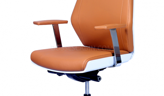 Tan Leather Office Chair | Luxury Office Chairs Online: BossesCabin.com