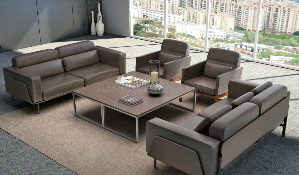 executive office furniture sofa leather